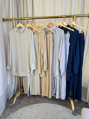 Conjunto Cris - Cinza Claro