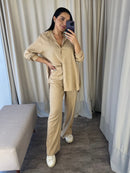 Conjunto Cris - Bege