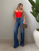 Calça Pri - Jeans Escuro