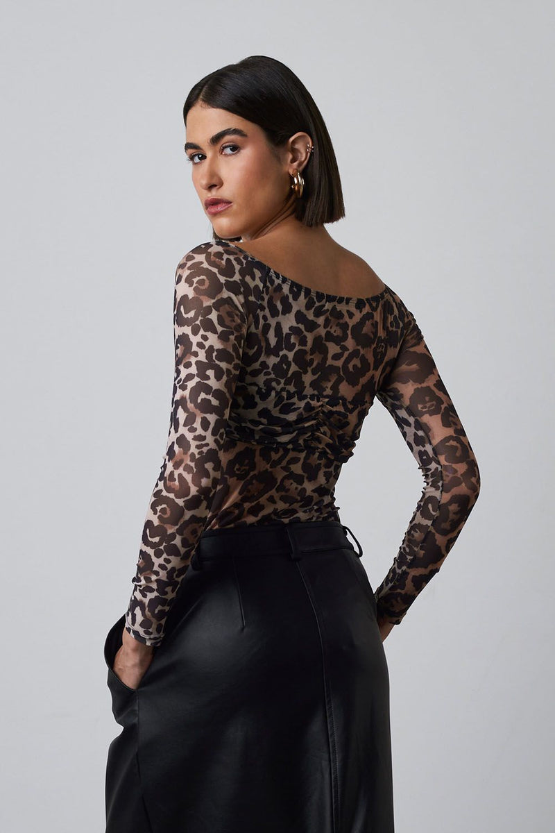 Blusa Ayla - Onça