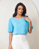 Blusa Lívia - Azul