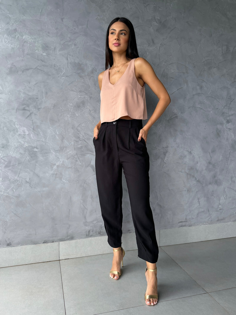 Blusa Cami - Nude