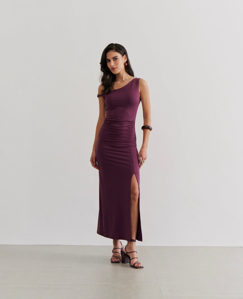 Vestido Graziela - Uva