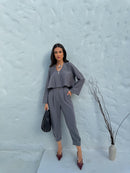 Calça Vívian - Cinza