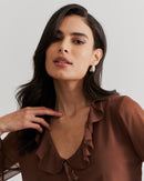 Blusa Sasha - Marrom