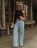 Calça Kaia - Jeans Claro