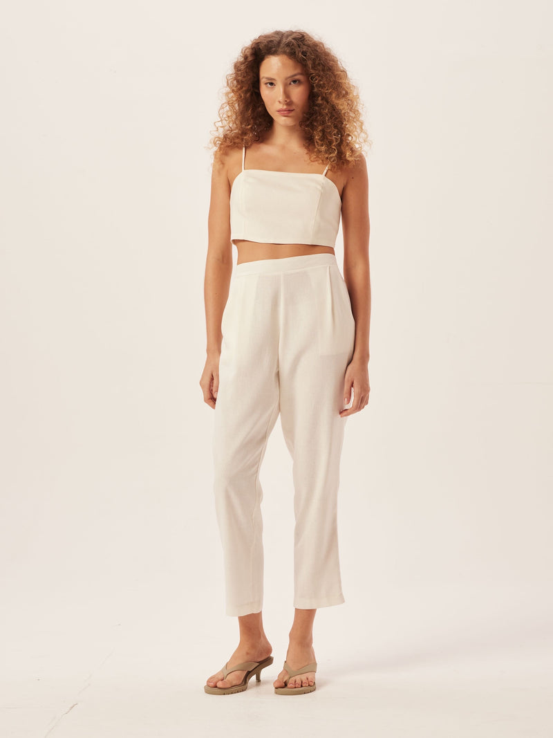 Top Linho - Off White