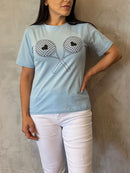 T-shirt Raquete - Azul Pálido