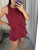 Macaquinho Lolita - Bordô