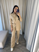 Conjunto Cris - Bege