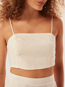 Top Linho - Off White