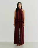 Conjunto Silvana - Burgundy