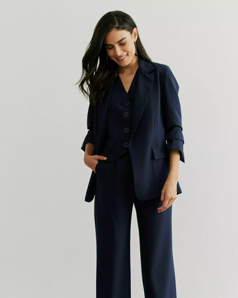 Conjunto Simone - Azul Marinho