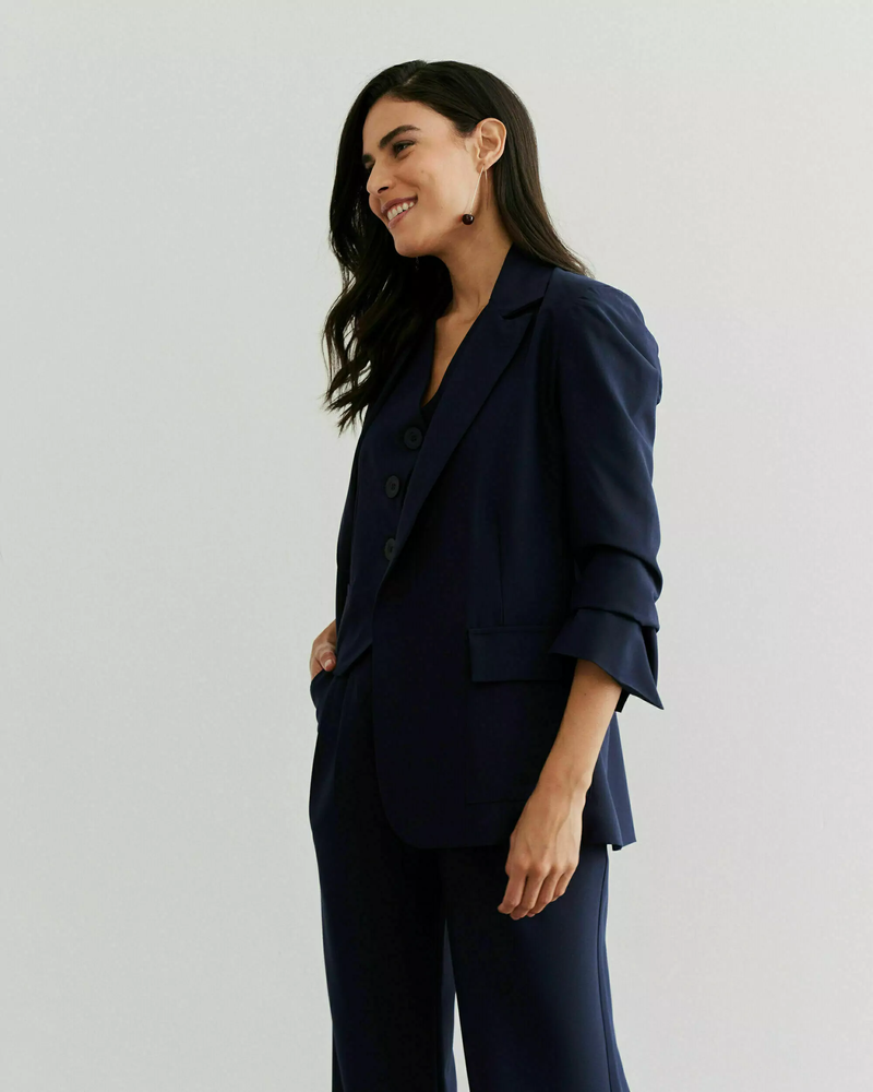 Conjunto Simone - Azul Marinho