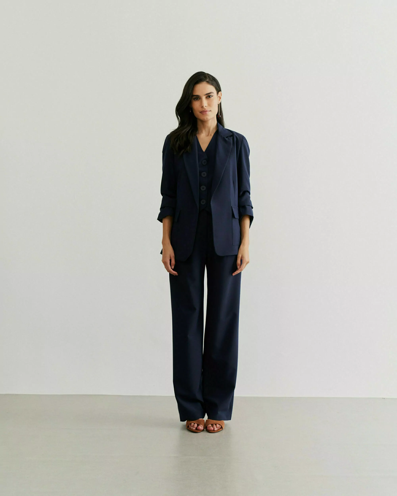 Conjunto Simone - Azul Marinho