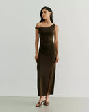 Vestido Graziela - Marrom