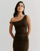 Vestido Graziela - Marrom