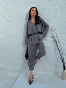 Calça Vívian - Cinza