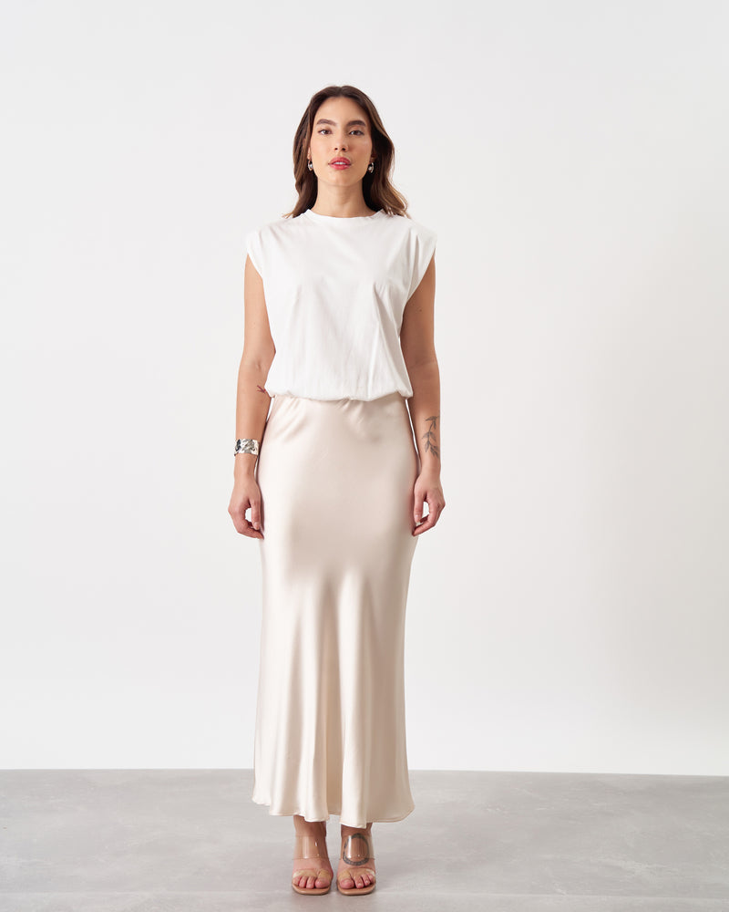 Vestido Alanis - Champagne