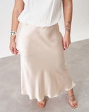 Vestido Alanis - Champagne