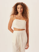 Top Linho - Off White