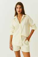 Camisa Sophie - Amarela Manteiga