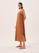 Vestido Gal - Amêndoa