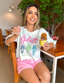 Cropped tee Gelato
