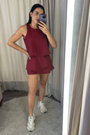 Macaquinho Lolita - Bordô