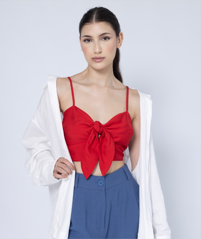 Top Bella - Vermelho
