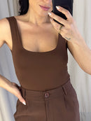 Body Romana - Marrom