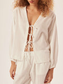 Bata Amarração - Branco