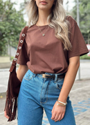 Tee Basic - Marrom