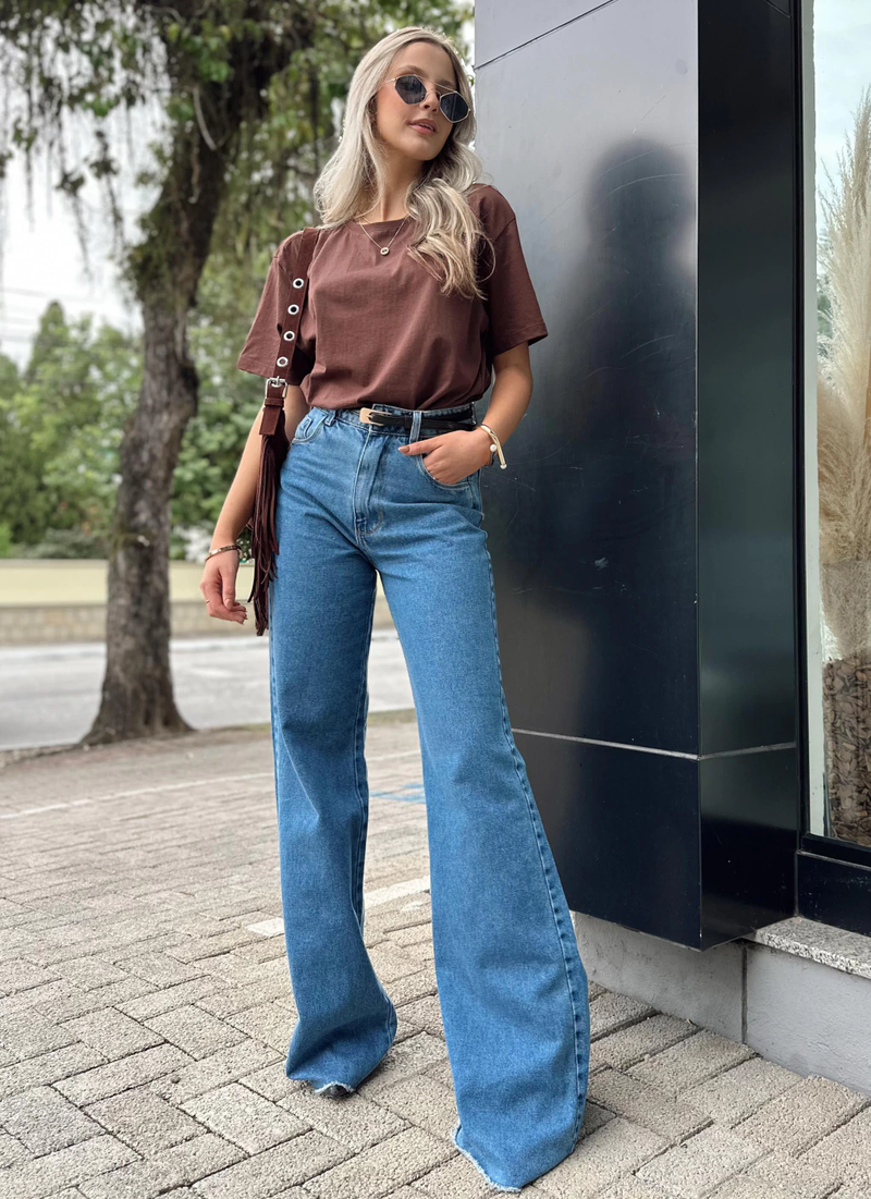 Tee Basic - Marrom