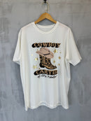 Maxi T-shirt Cowboy Carter- Off White