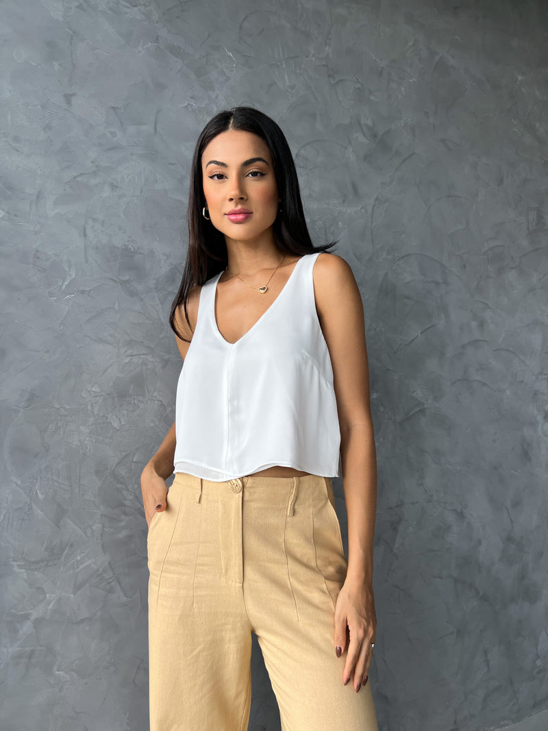 Blusa Cami - Off