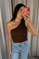 Blusa Thalia - Marrom