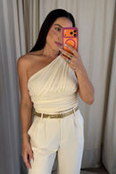 Blusa Thalia - Creme