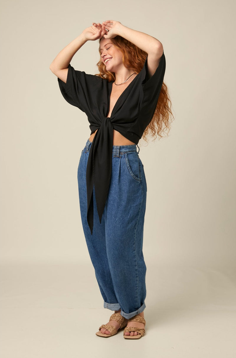 Blusa Nalu - Preta