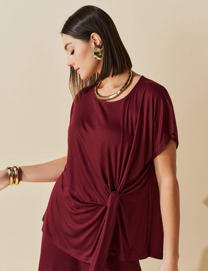 Conjunto Arienne - Burgundy