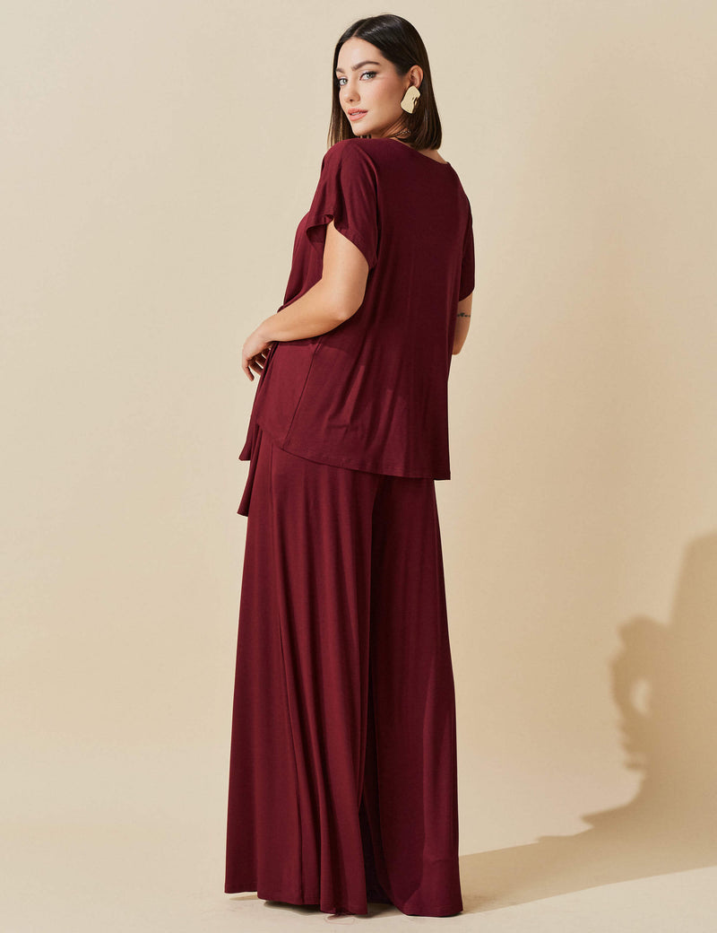 Conjunto Arienne - Burgundy