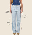 Calça Malu - Jeans Claro