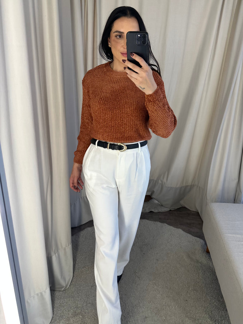 Suéter Paola - Marrom