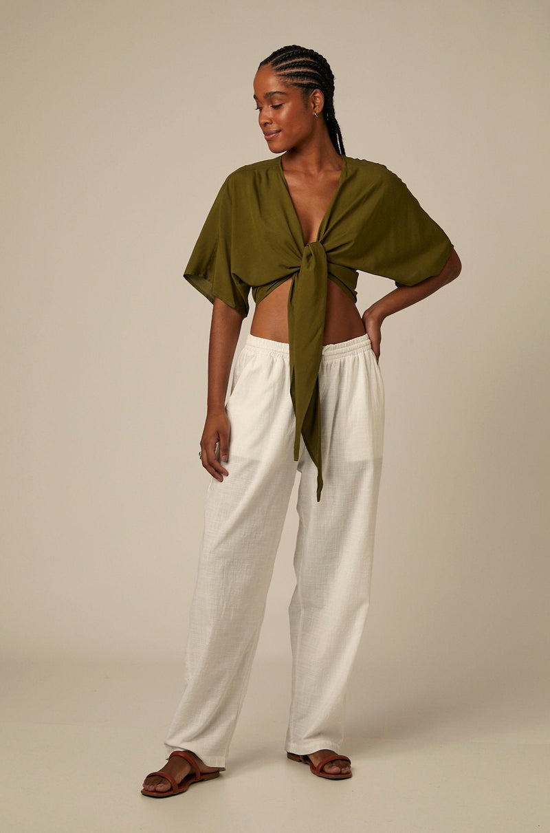 Blusa Nalu - Oliva