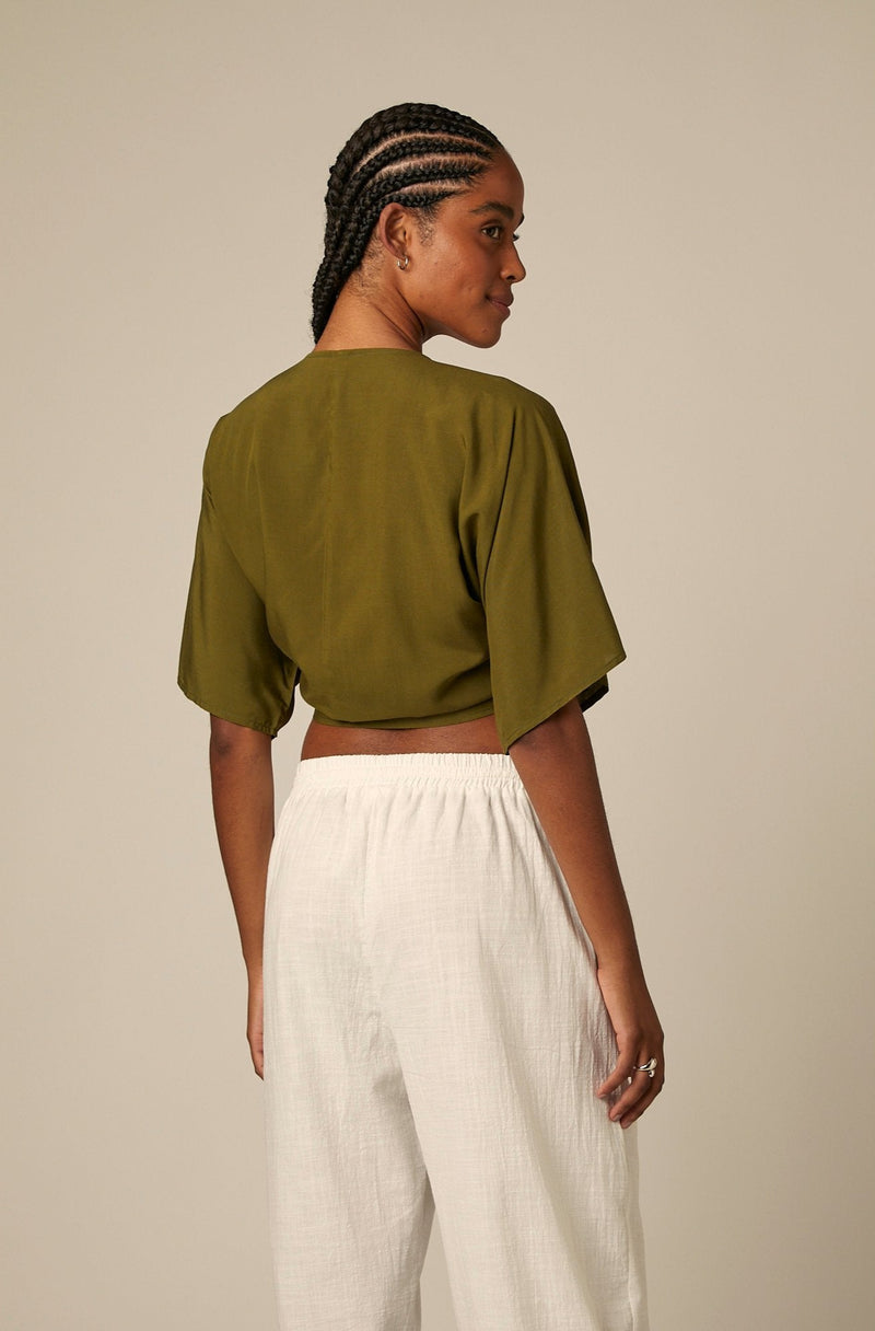 Blusa Nalu - Oliva