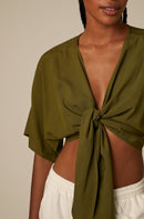 Blusa Nalu - Oliva