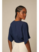 Blusa Nalu - Azul Marinho