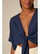 Blusa Nalu - Azul Marinho