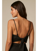 Top Nola Linho - Preto