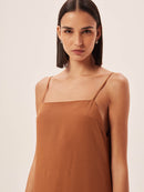 Vestido Gal - Amêndoa